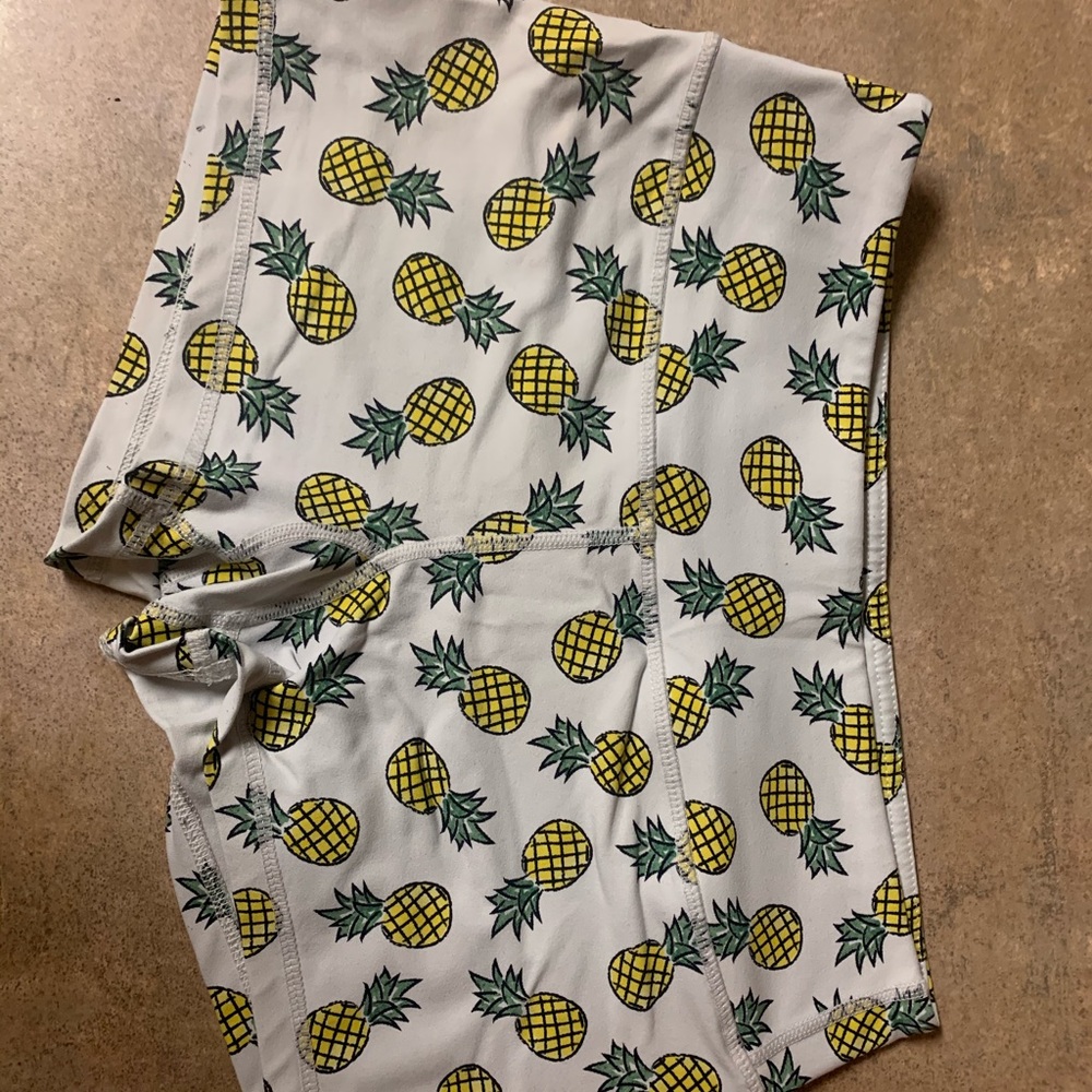 Pineapple savage shorts